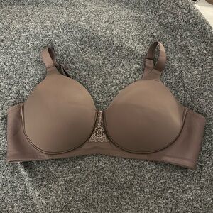 Vanity fair wire free brown bra.